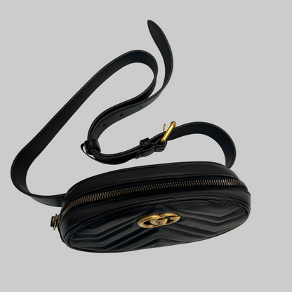 GUCCI Marsupio Marmont nero