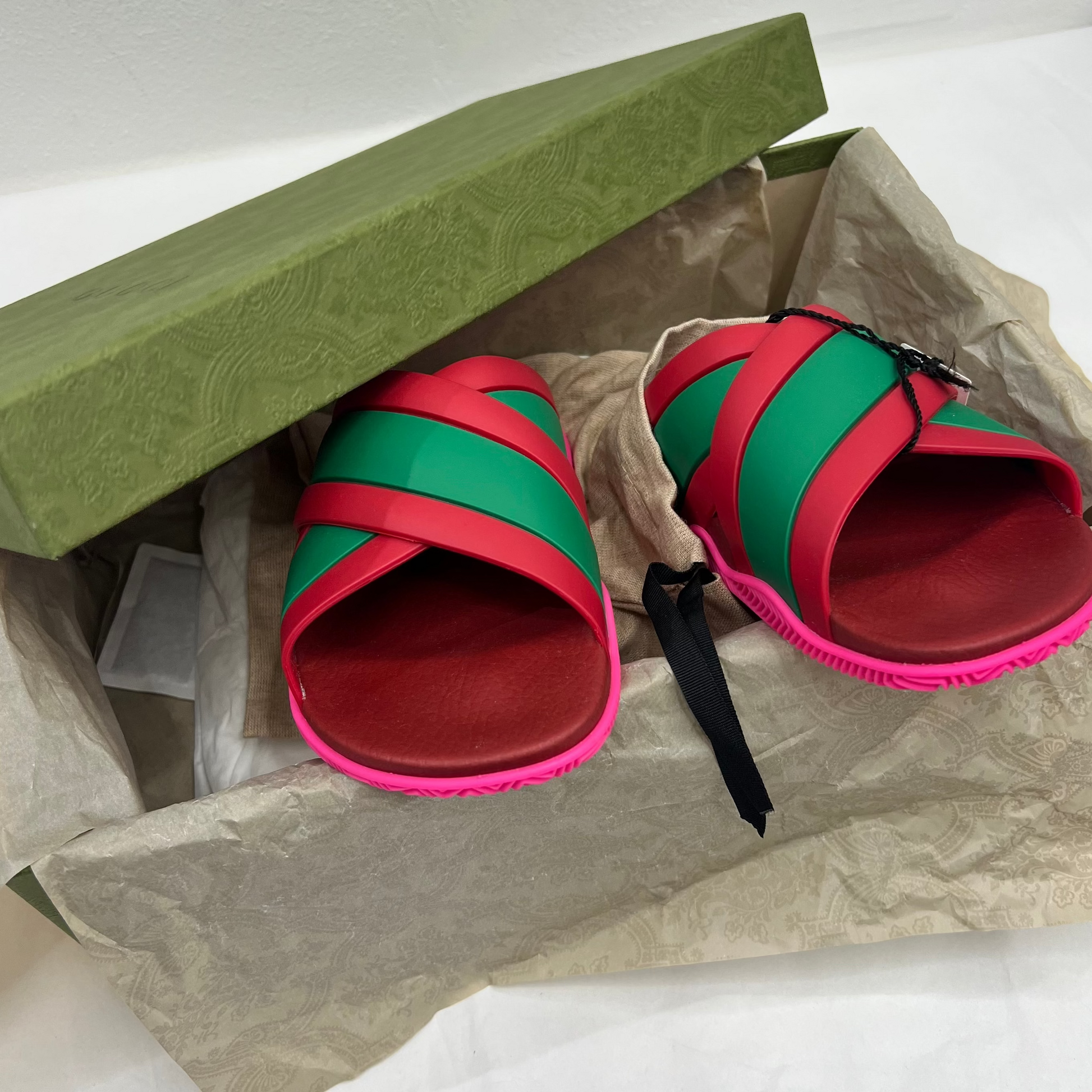 GUCCI Scarpa sandalo in gomma