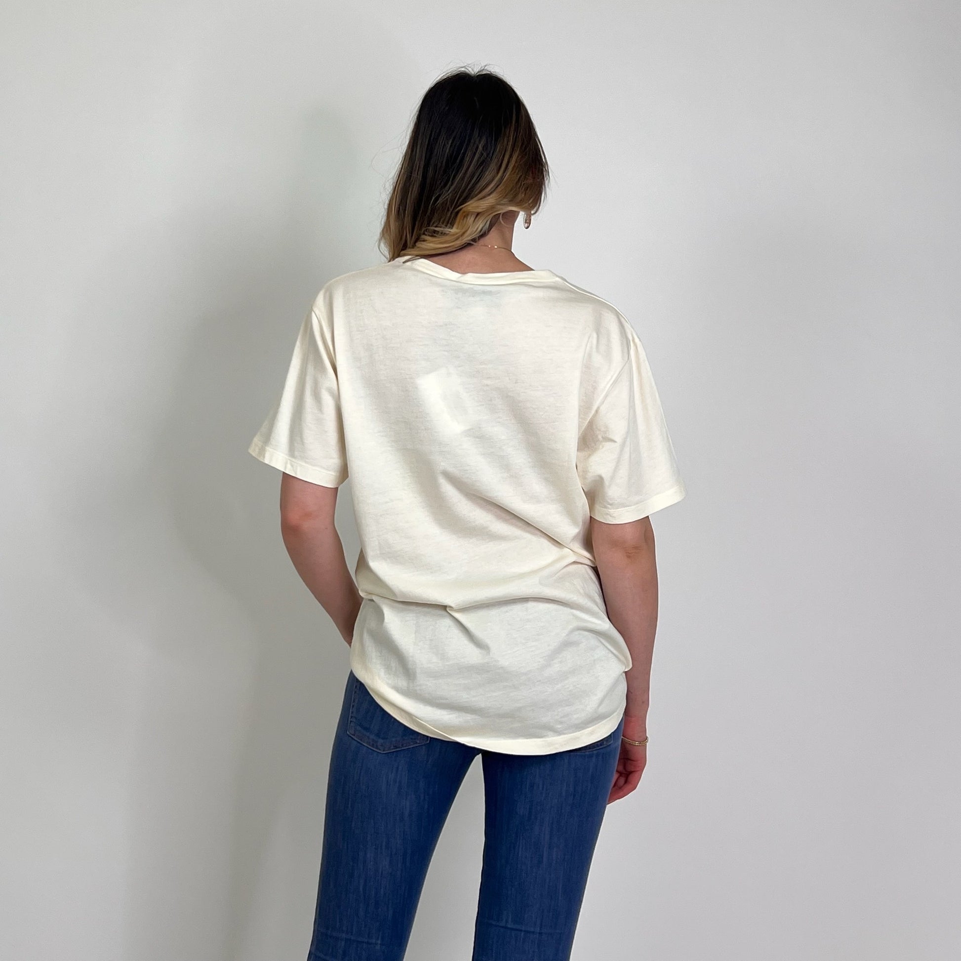 GUCCI T-shirt bianco naturale