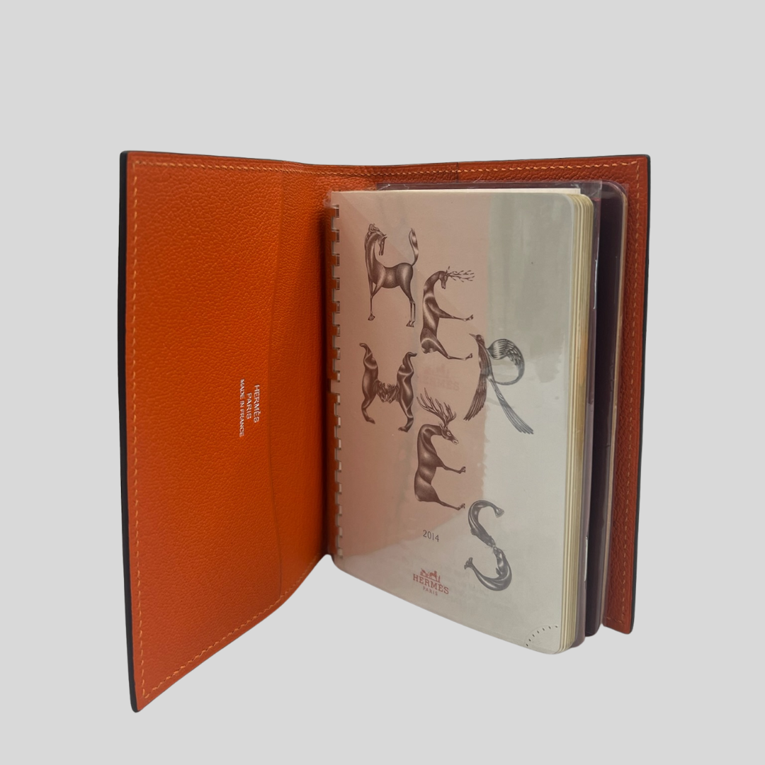 HERMES Custodia tascabile in pelle