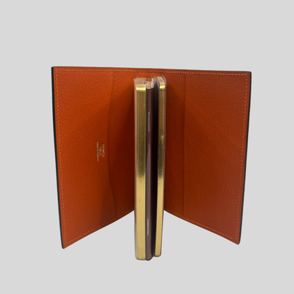 HERMES Custodia tascabile in pelle