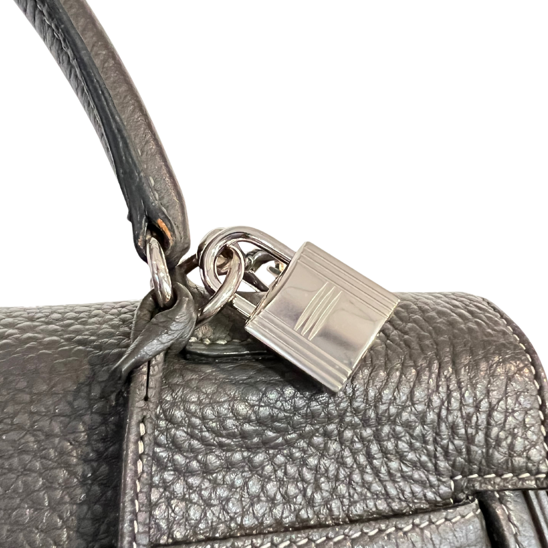 HERMES Kelly 35 Taupe gris