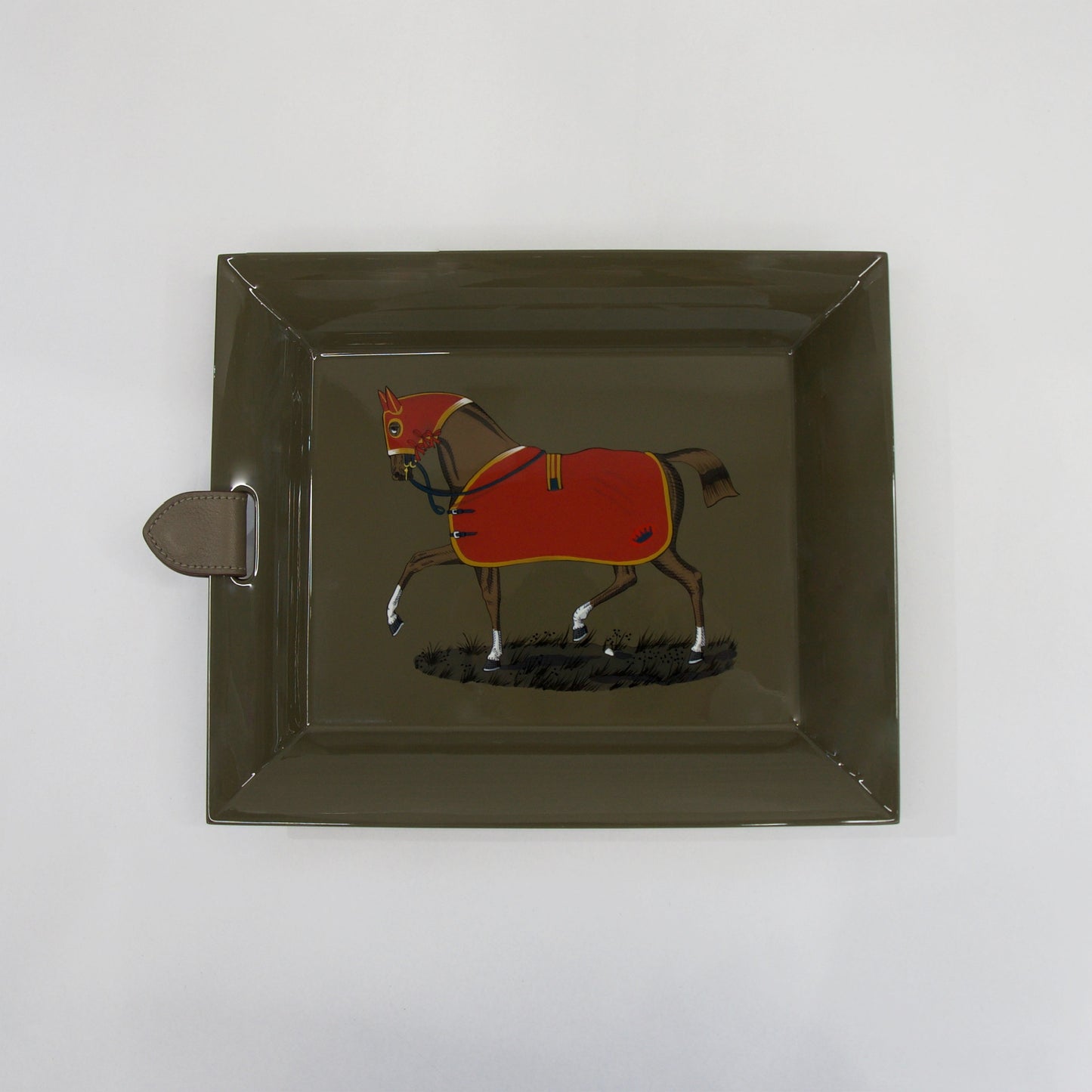 HERMES Vassoio "Atrium Cheval Change Tray"