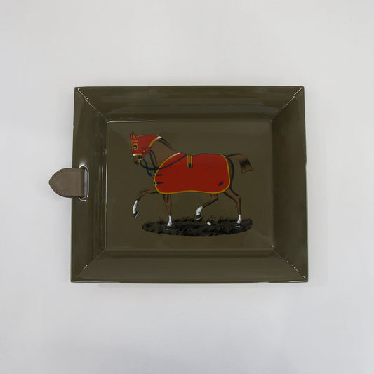 HERMES Vassoio "Atrium Cheval Change Tray"