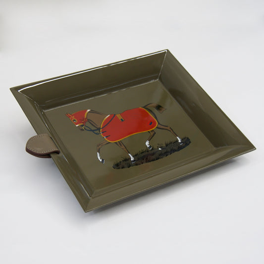 HERMES Vassoio "Atrium Cheval Change Tray"