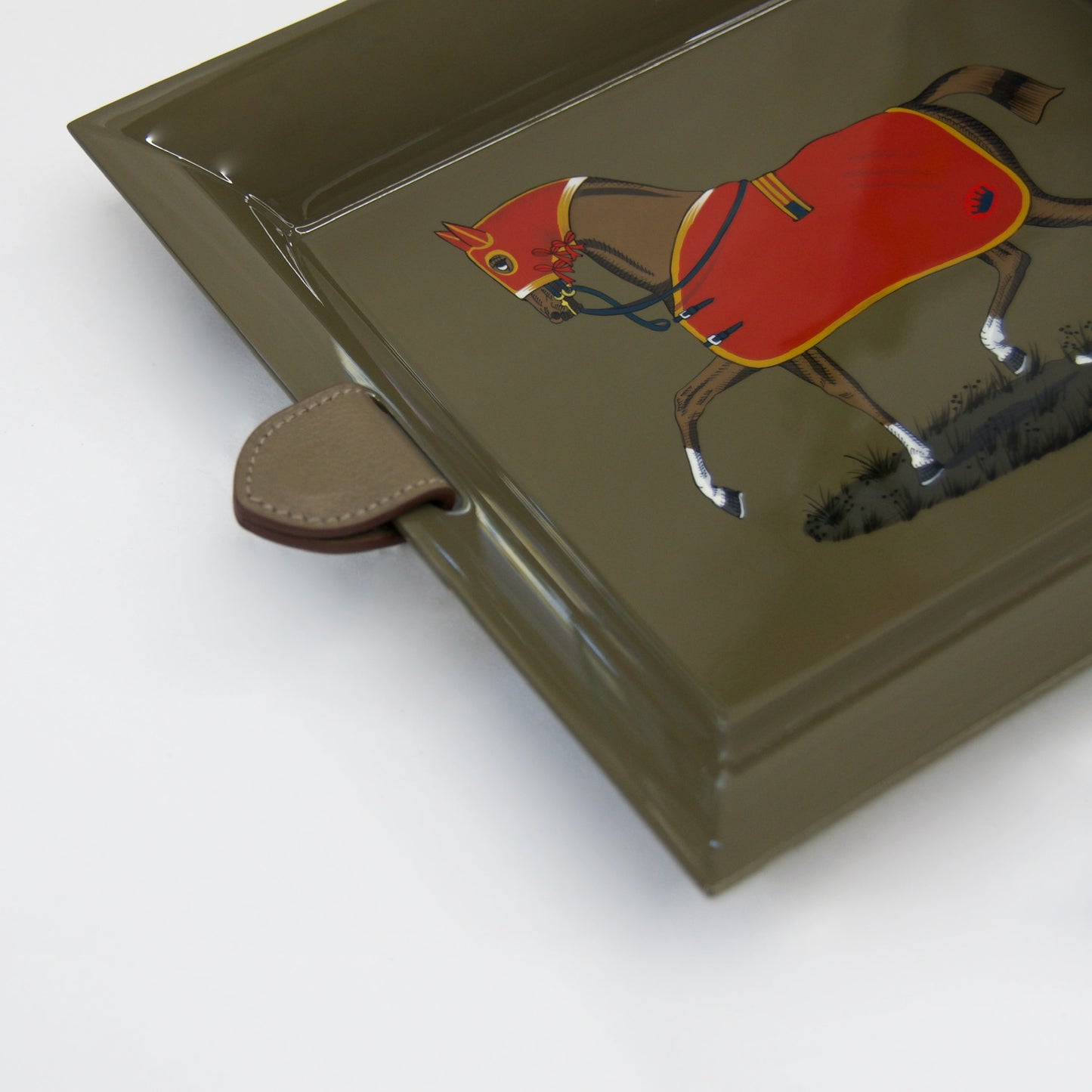 HERMES Vassoio "Atrium Cheval Change Tray"