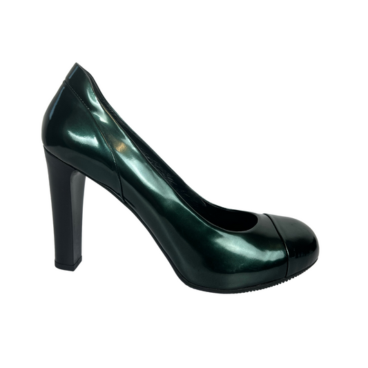 HOGAN Scarpe decolletè verde cangiante
