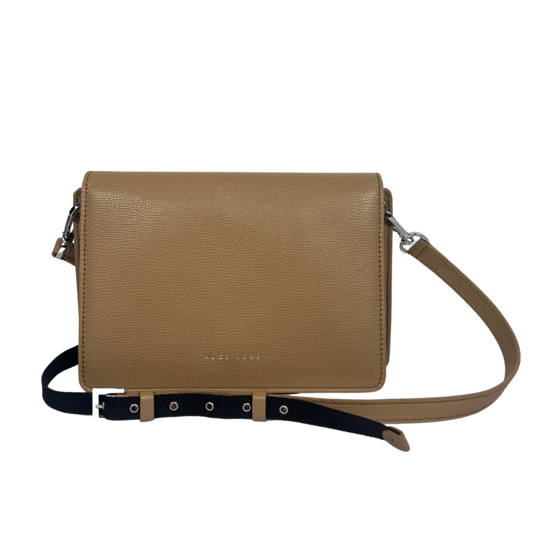 HUGO BOSS Borsa in ecopelle color biscotto