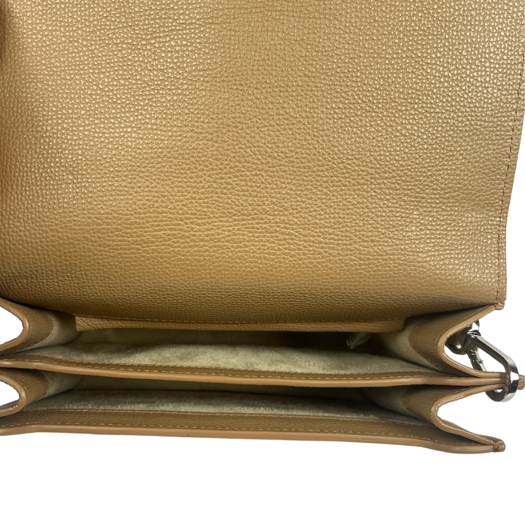 HUGO BOSS Borsa in ecopelle color biscotto