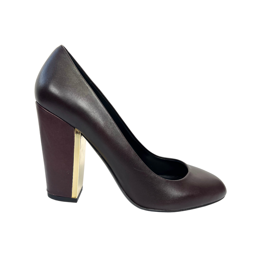 Hugo Boss Décolleté marrone bordeaux