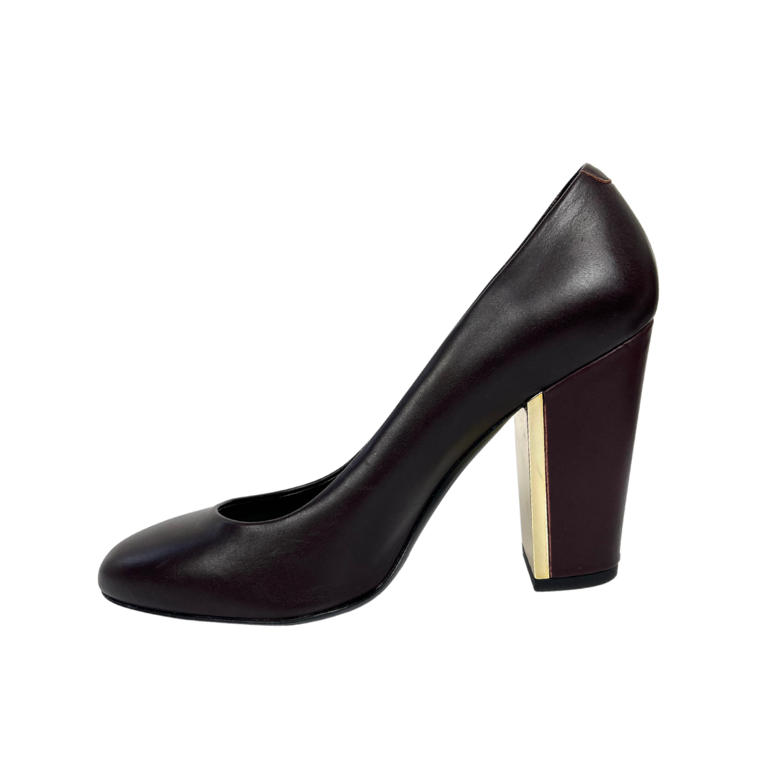 Hugo Boss Décolleté marrone bordeaux