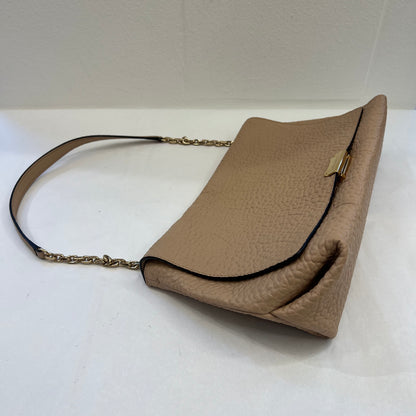 BURBERRY Borsa in pelle beige "Mildenhall"