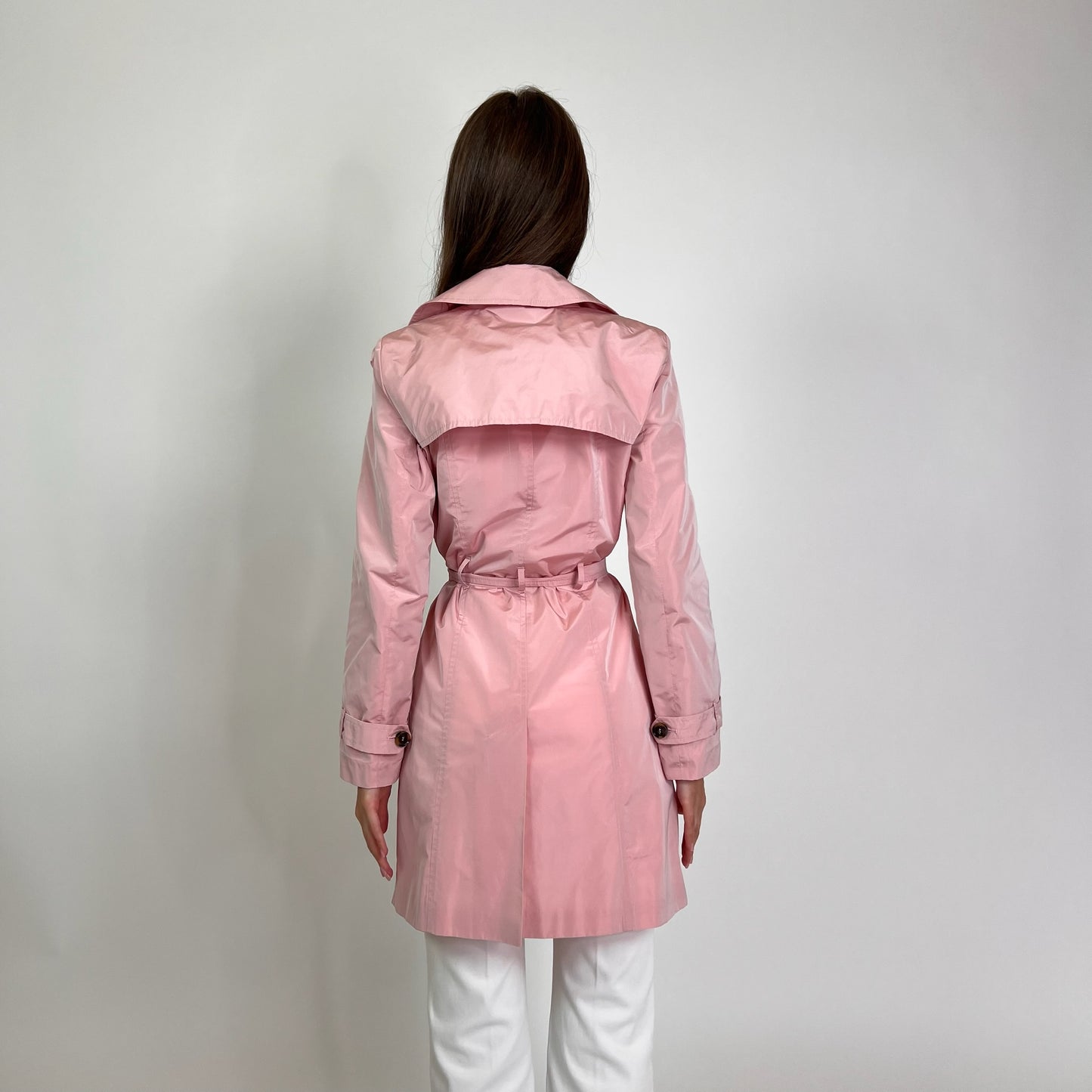 I BLUES Trench in nylon rosa