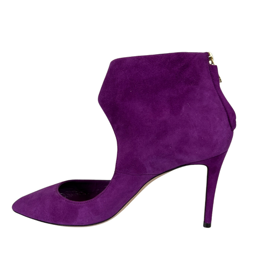 JIMMY CHOO Scarpa decolté scamosciata ciclamino