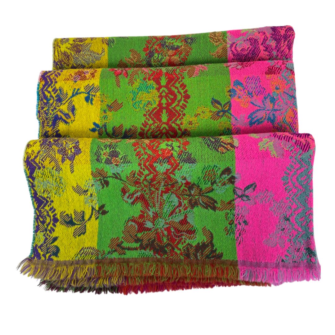 KENZO Sciarpa in lana multicolor