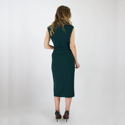 LAUREN RALPH LAUREN Abito jersey verdone