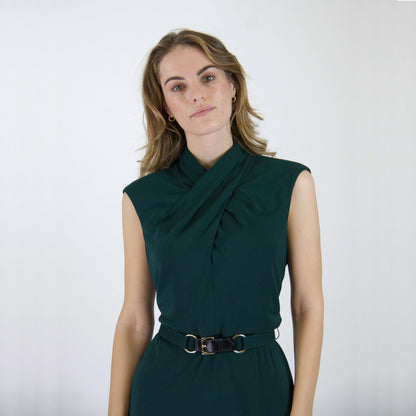 LAUREN RALPH LAUREN Abito jersey verdone