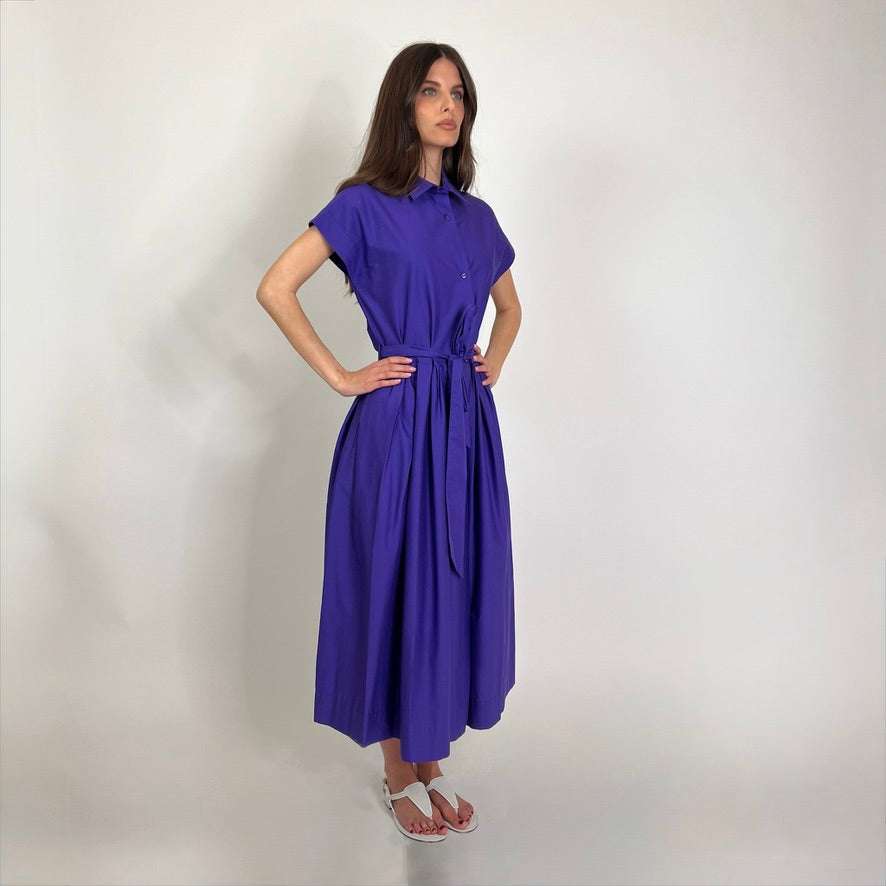 LAVI COUTURE Abito scamiciato viola 
