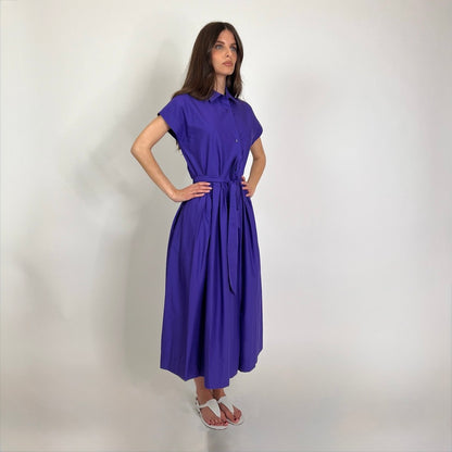 LAVI COUTURE Abito scamiciato viola 
