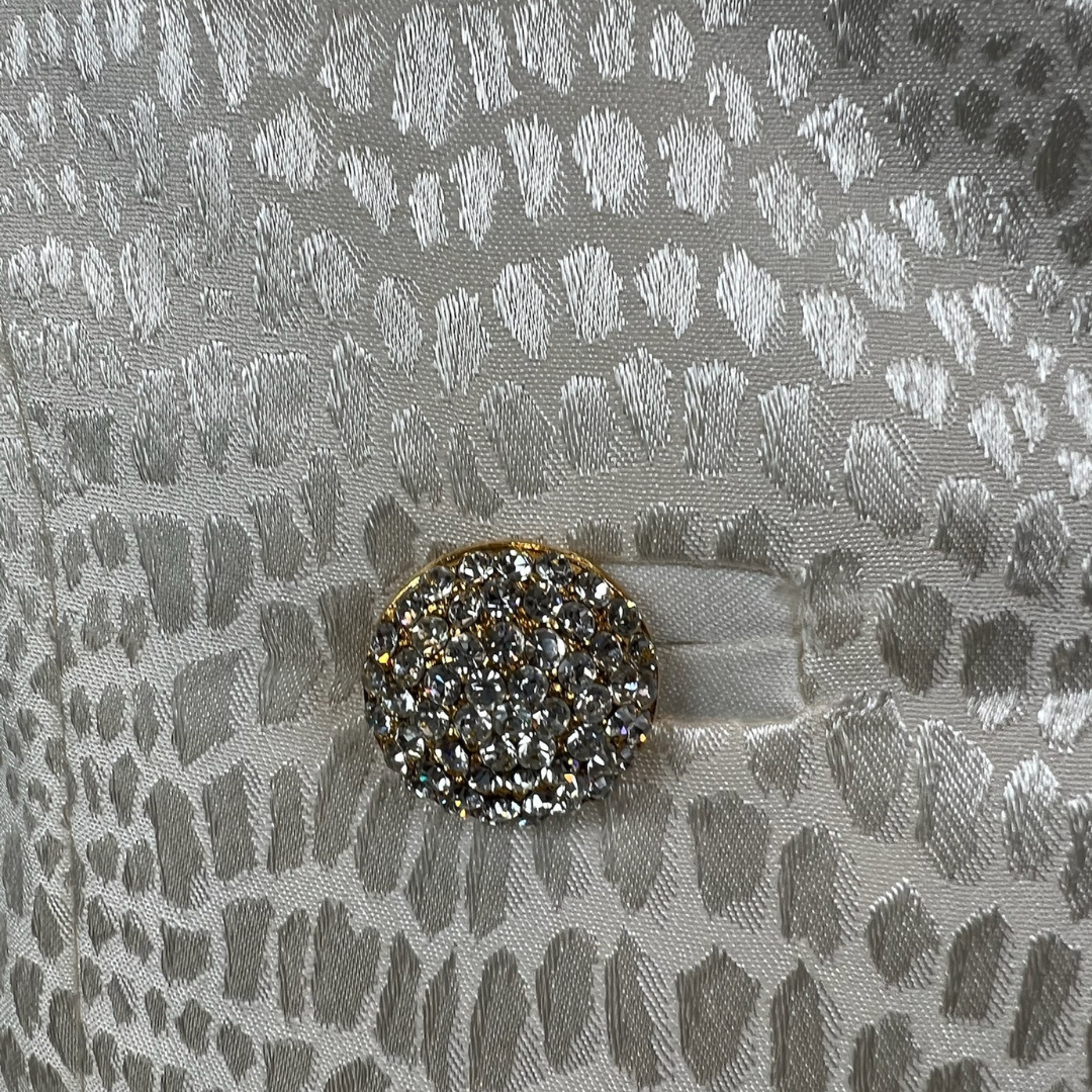LORD & TAILOR Giacca in seta bianca