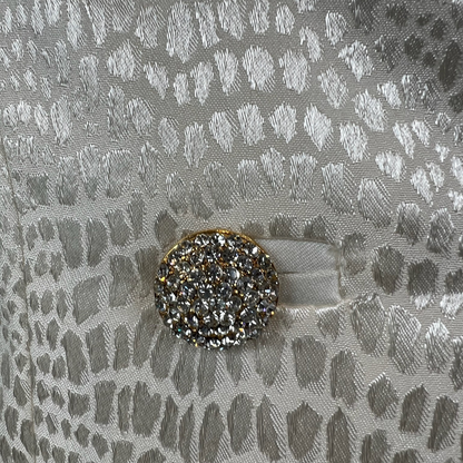 LORD & TAILOR Giacca in seta bianca