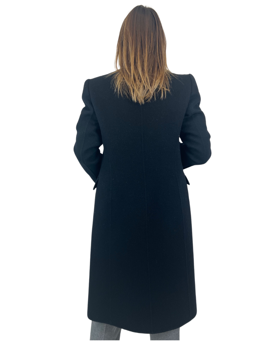 LORENZO RIVA Cappotto nero vintage