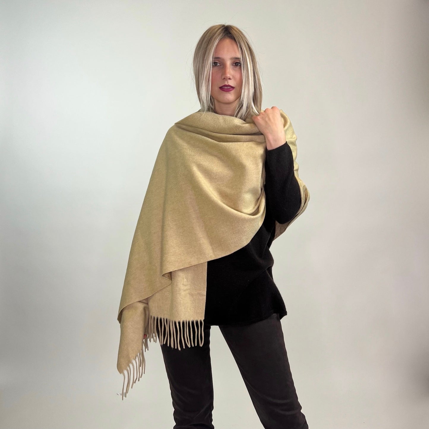 LORO PIANA Scialle in cashmere stampa Paisley