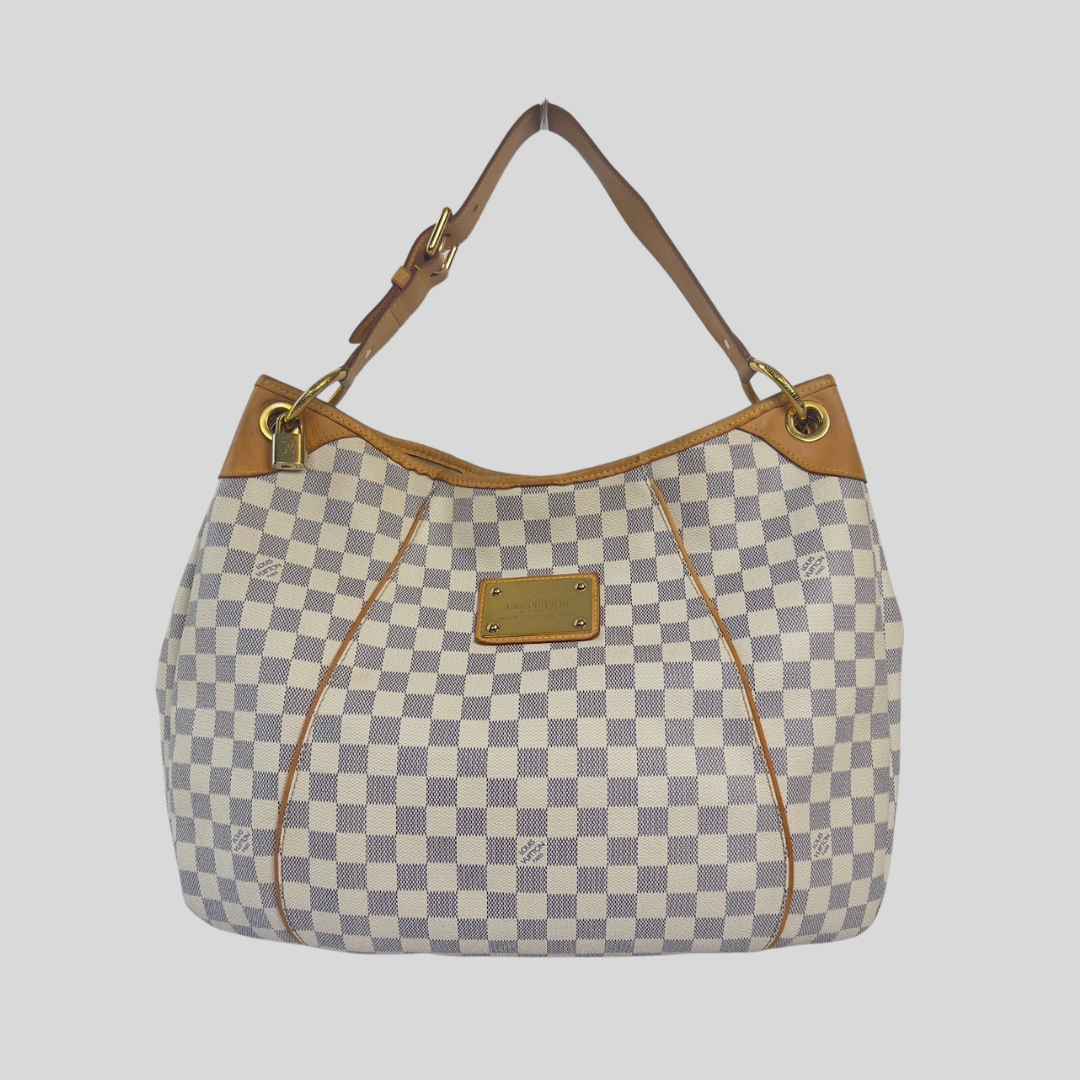 LOUIS VUITTON Borsa Galliera Damier azur