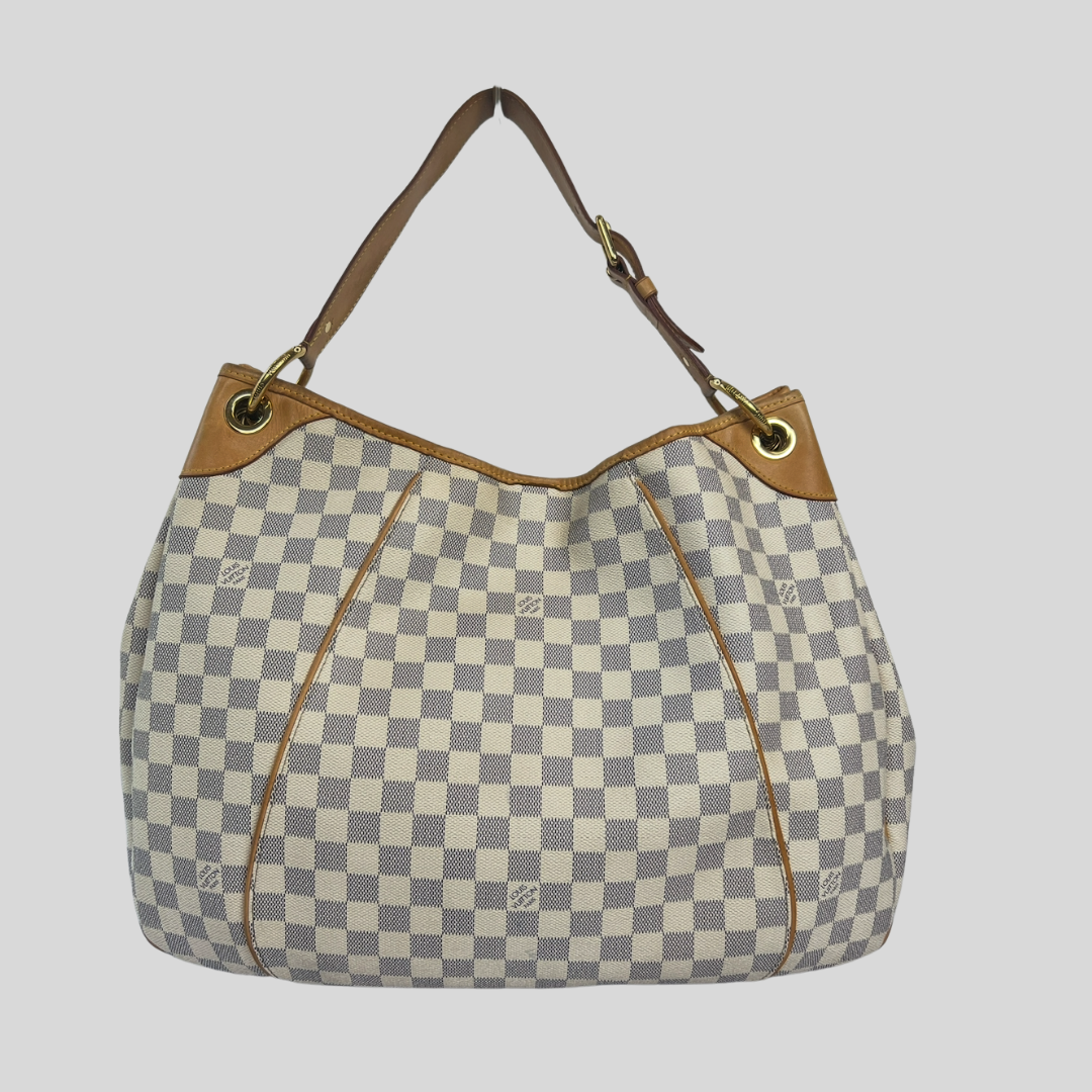 LOUIS VUITTON Borsa Galliera Damier azur