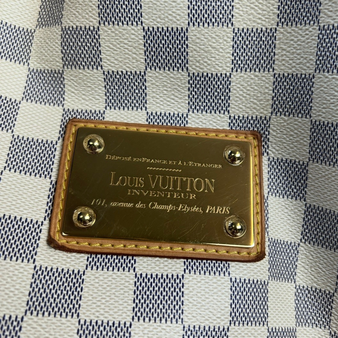 LOUIS VUITTON Borsa Galliera Damier azur