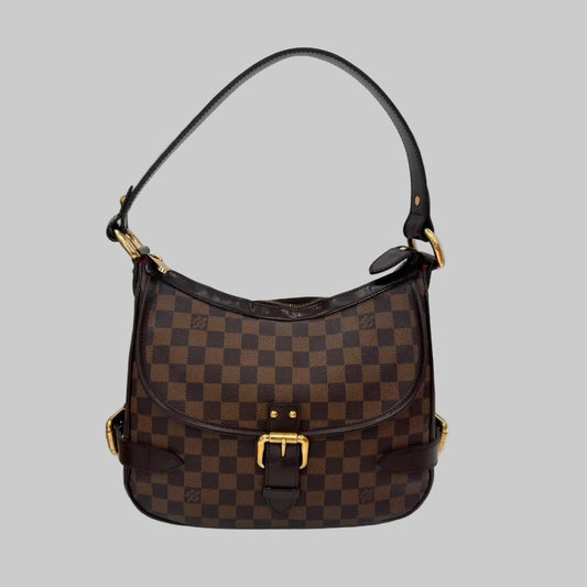 LOUIS VUITTON Borsa Highburgy in damier eben