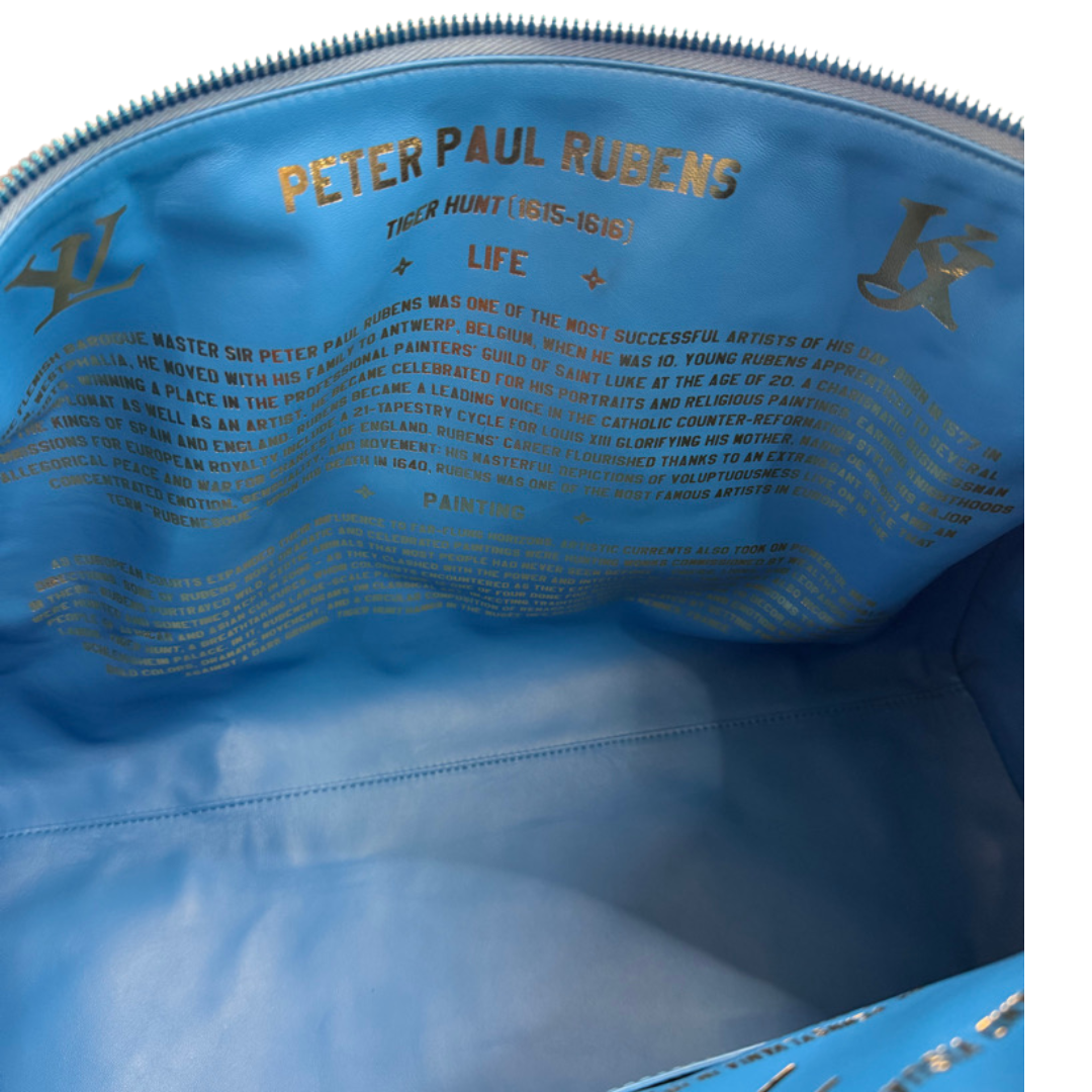 LOUIS VUITTON Borsa Kepall 50 in pelle bluette