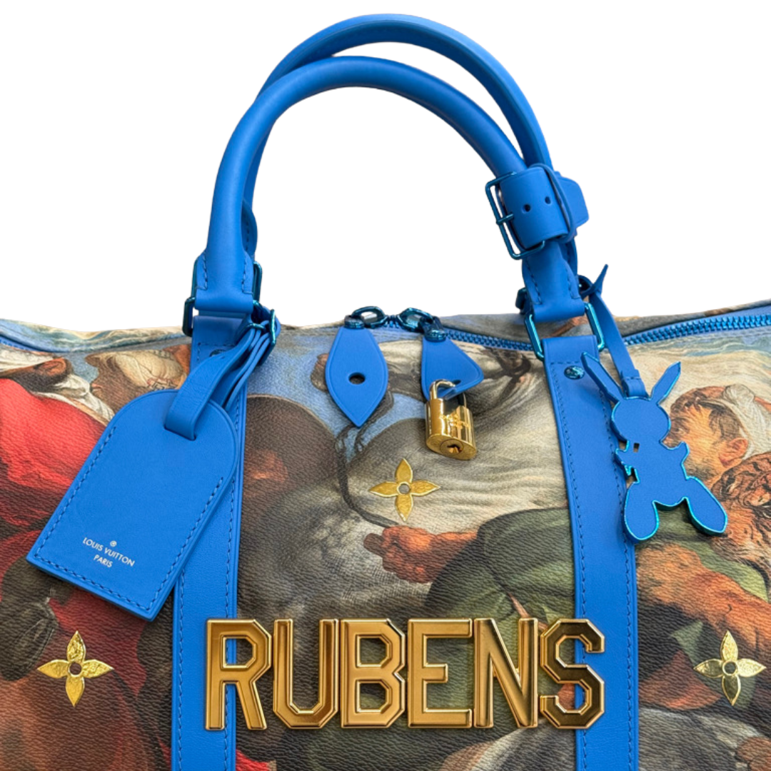 LOUIS VUITTON Borsa Kepall 50 in pelle bluette