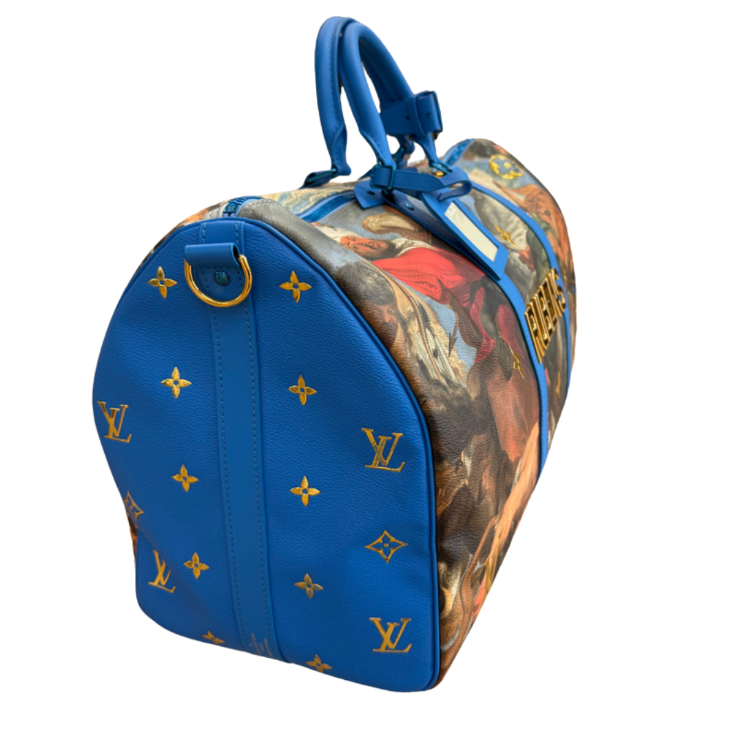 LOUIS VUITTON Borsa Kepall 50 in pelle bluette