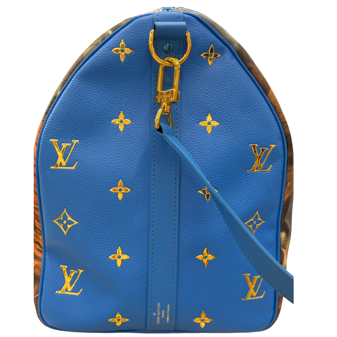 LOUIS VUITTON Borsa Kepall 50 in pelle bluette