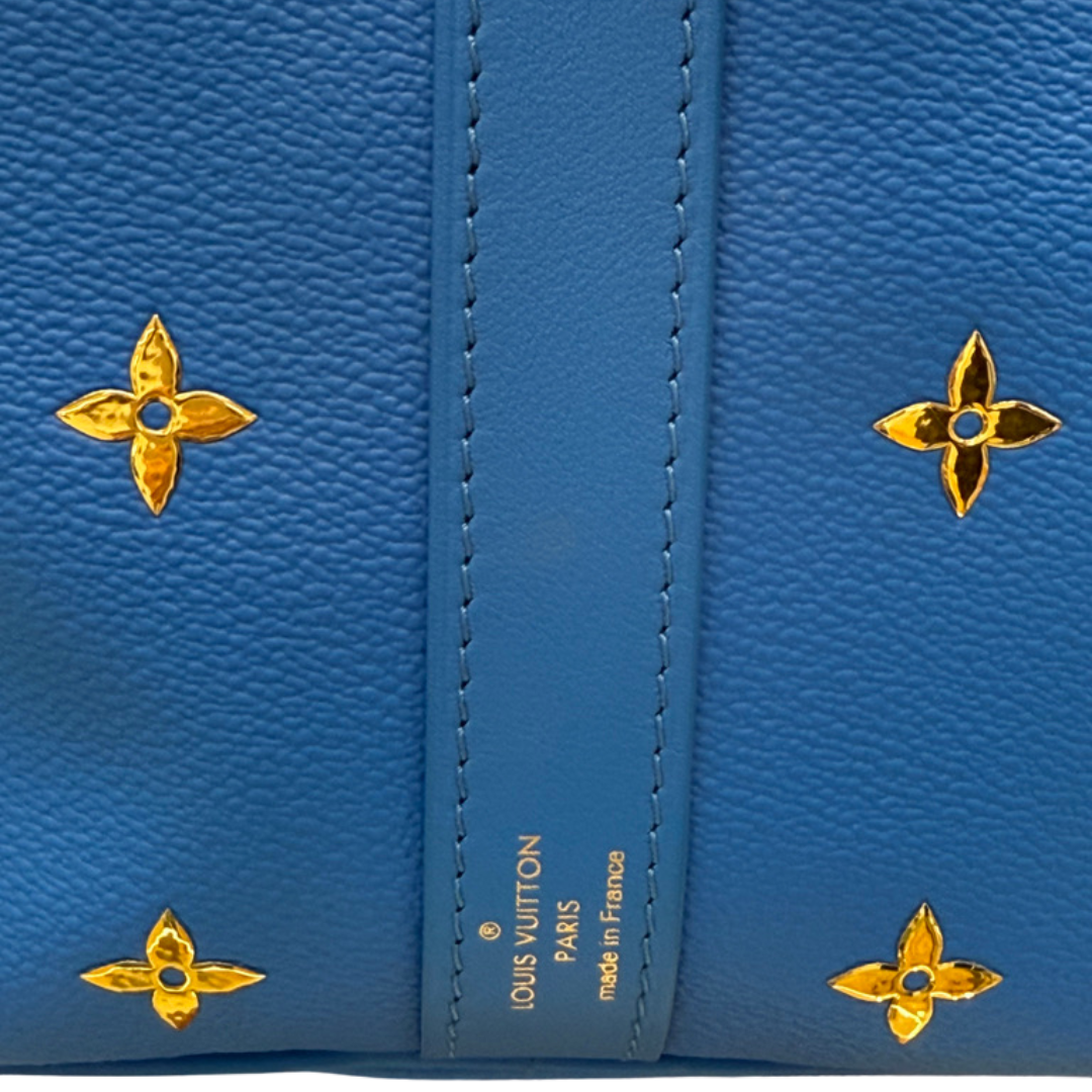 LOUIS VUITTON Borsa Kepall 50 in pelle bluette