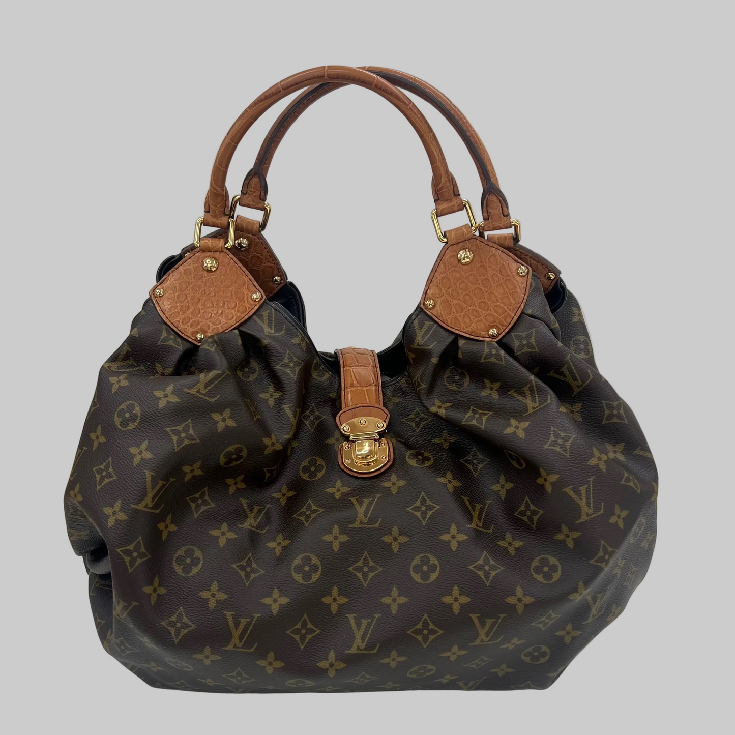 LOUIS VUITTON Borsa Mahina XL Alligator Trim Limited Edition