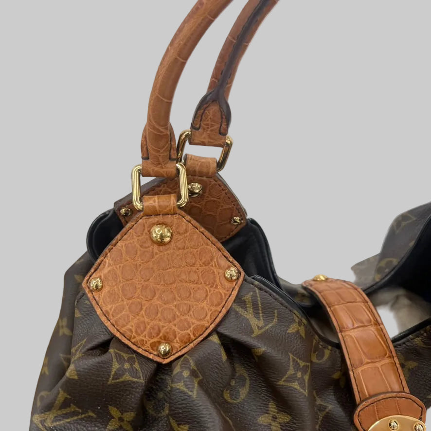 LOUIS VUITTON Borsa Mahina XL Alligator Trim Limited Edition