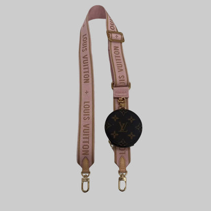 LOUIS VUITTON Borsa Multipochette Accessoires Monogram con tracolla rosa