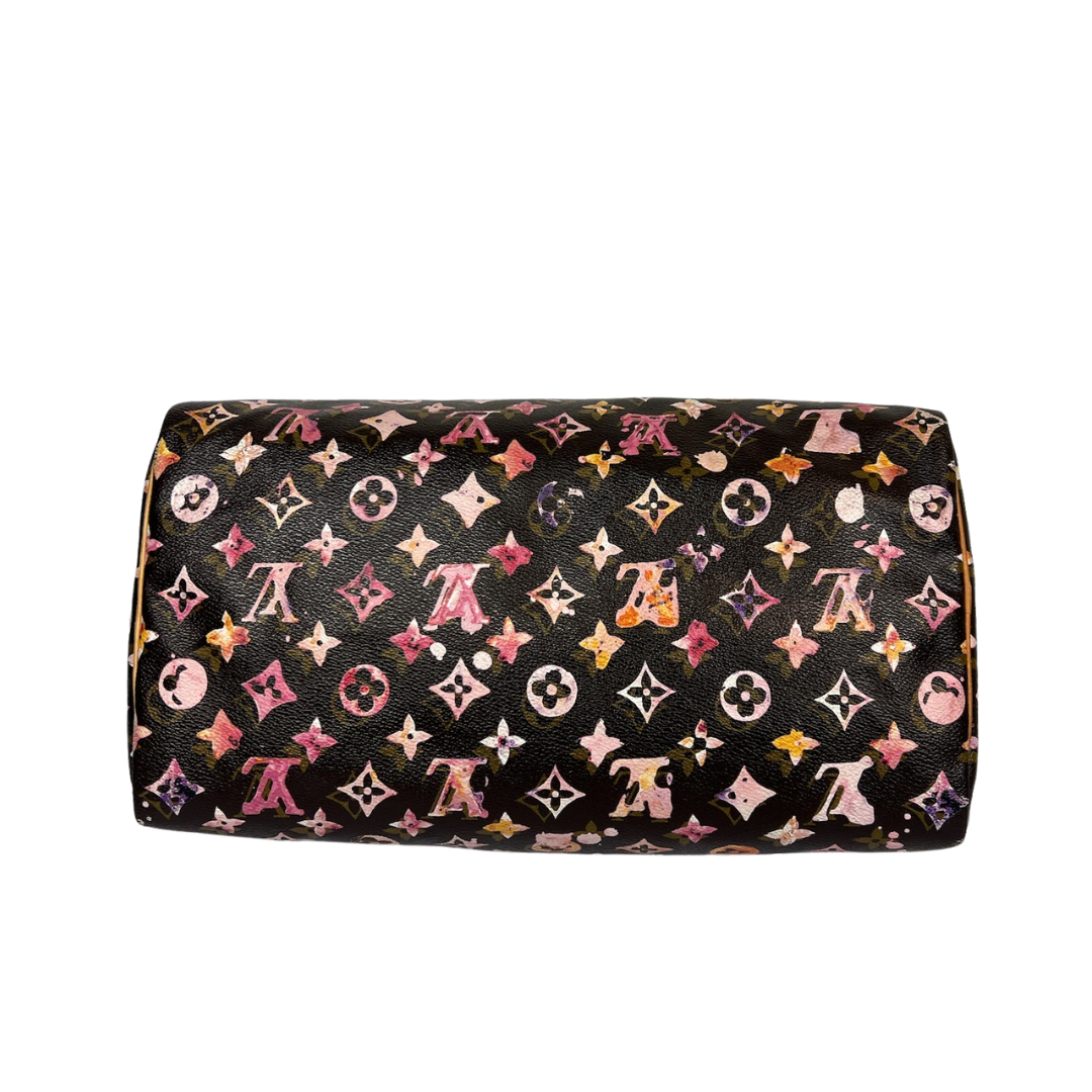 LOUIS VUITTON Borsa Speedy 35 Aquarelle by Richard Prince
