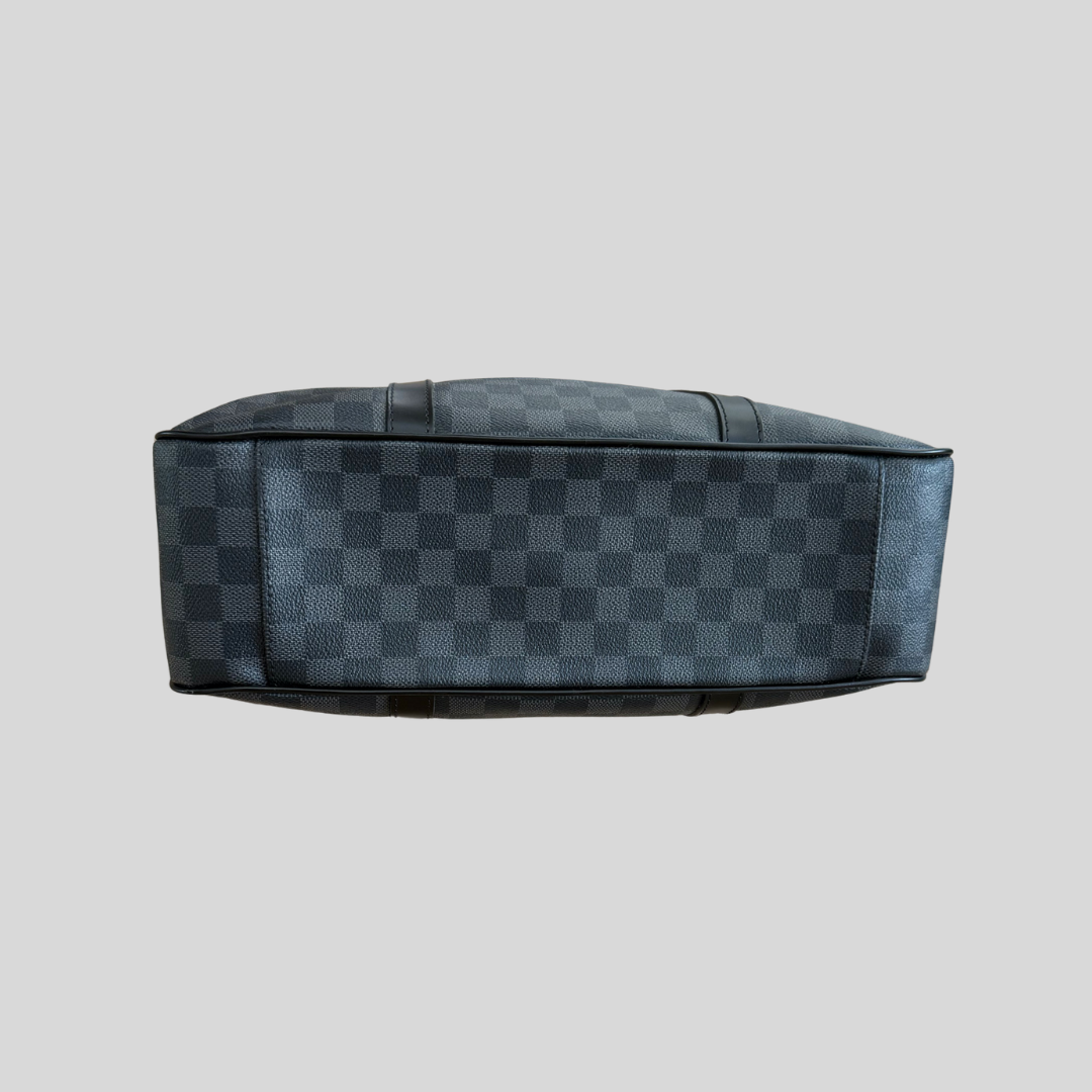 LOUIS VUITTON Borsa "Tadao" in damier graphite 