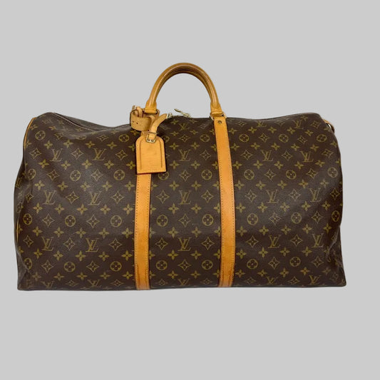 LOUIS VUITTON Borsone Keepall Monogram 55 Vintage