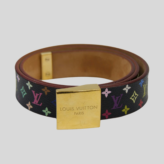 LOUIS VUITTON Cintura in canvas Takashi Murakami