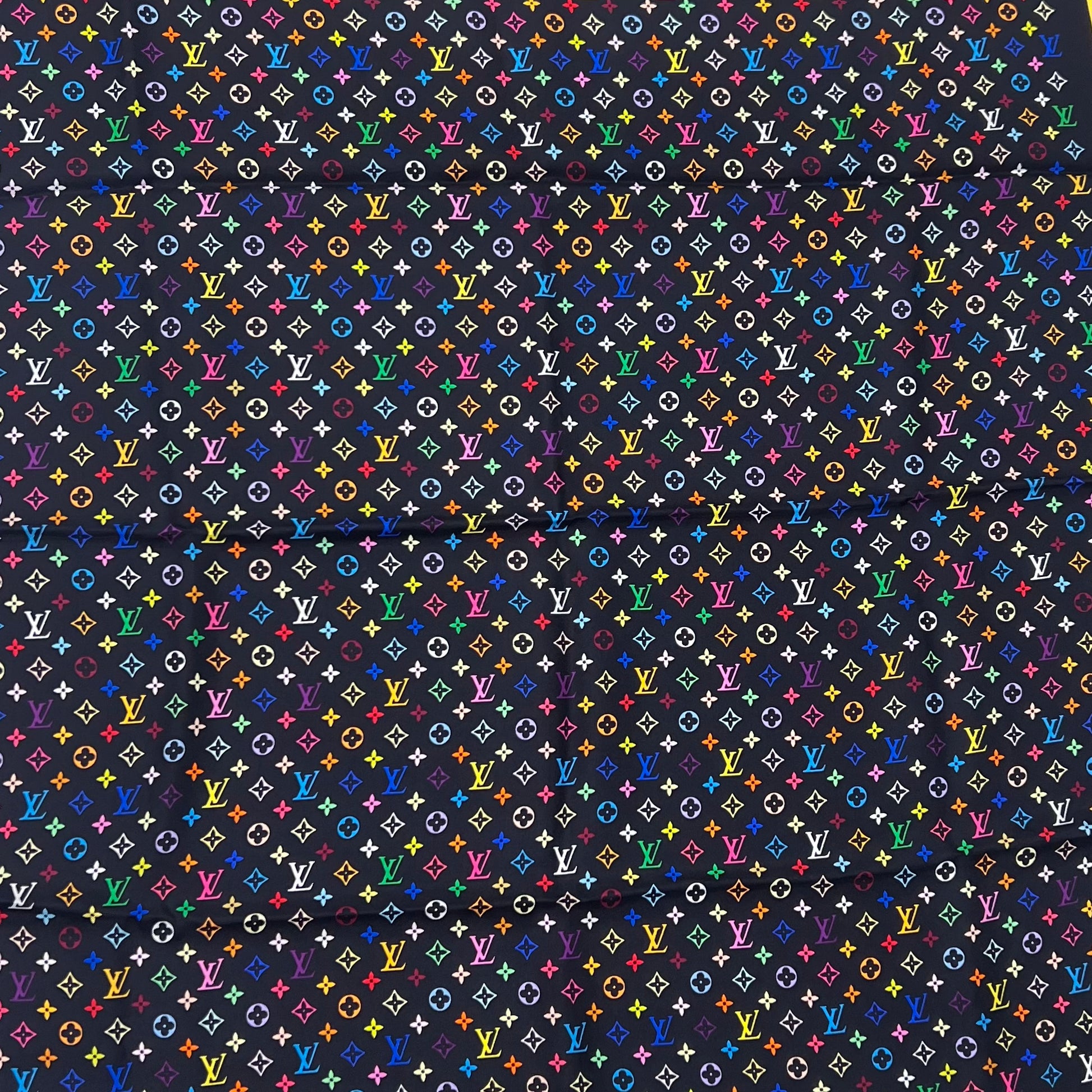 LOUIS VUITTON Foulard carrè in seta monogram multicolor