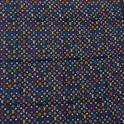 LOUIS VUITTON Foulard carrè in seta monogram multicolor