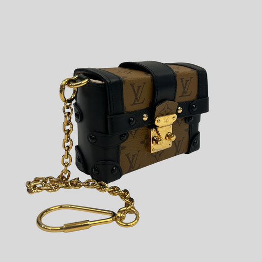 LOUIS VUITTON Portachiavi charms in tela monogram Trunk Essential