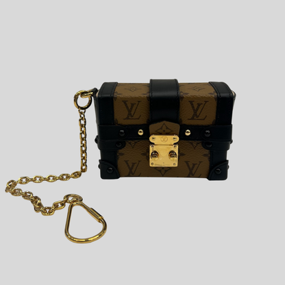 LOUIS VUITTON Portachiavi charms in tela monogram Trunk Essential