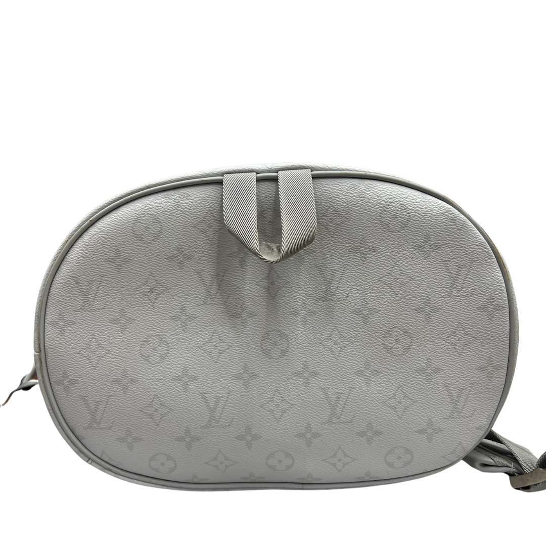 LOUIS VUITTON Zaino grande in cavnvas monogram bianco