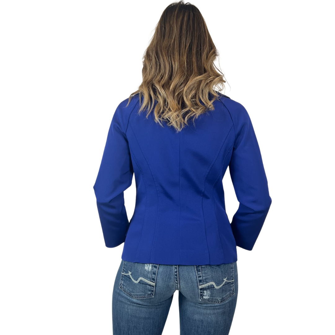 LUISA SPAGNOLI Giacca blazer elegante bluette