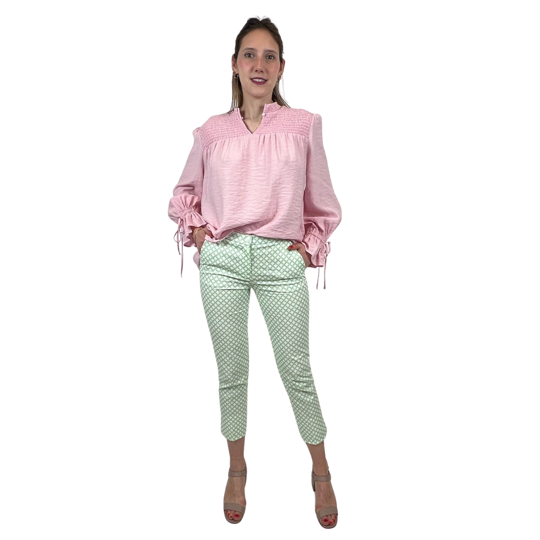 MAJE Casacca rosa in viscosa
